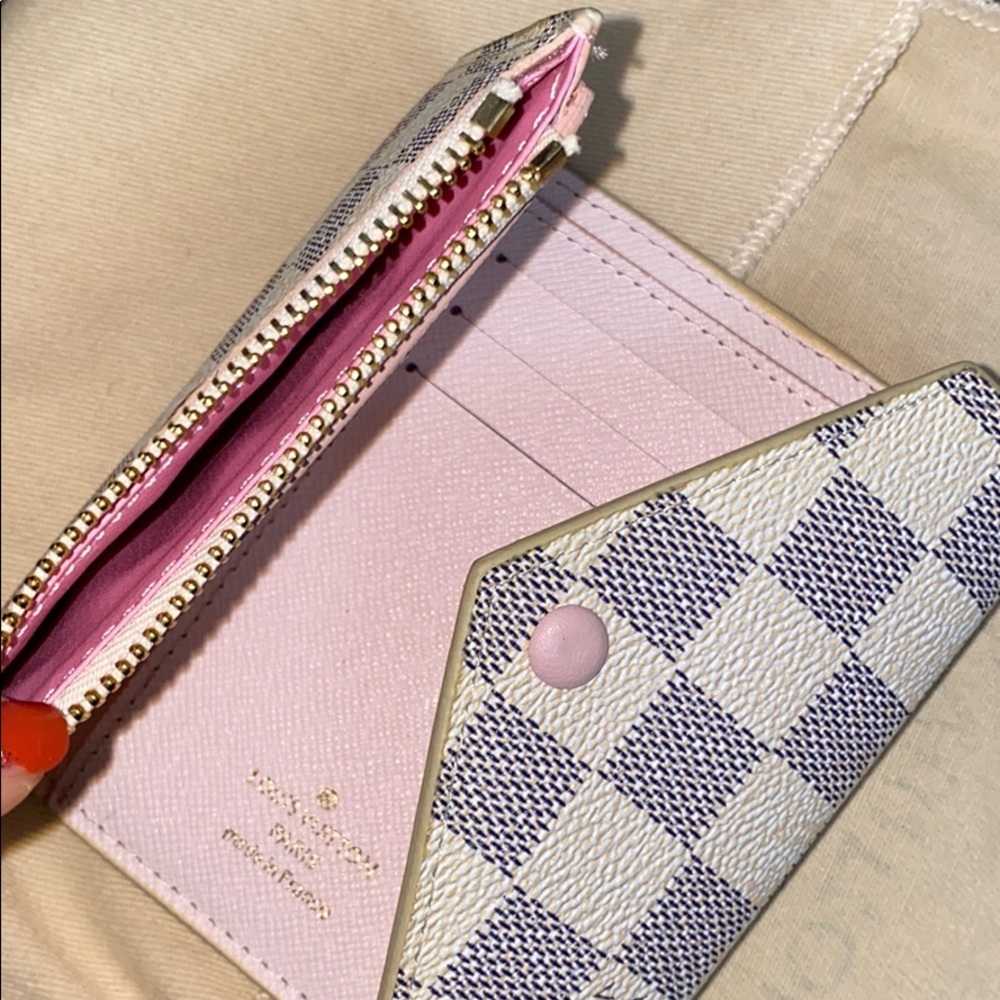 ⚡️Flash sale⚡️LV wallet pink ballerine